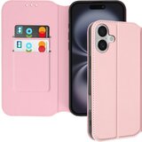 AVIZAR Ohišje za iPhone 16 Plus z držalom za kartice in videoposnetke, Šampanjec roza, (5000012332) | Shoptok.si