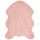  Tepih od umjetne ovčje kože TAFALLA Ružičasta 80 x 120 cm | shoptok.hr