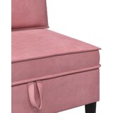  Set namještaja za dnevni boravak 4 pcs Ružičasta Baršun | shoptok.hr