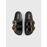 Versace Jeans Couture Nizki natikači 'Fondo Arizona' črna | Shoptok.si
