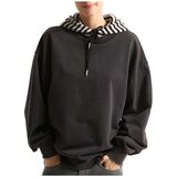 Vans Puloverji EFFY HOODED CREW Črna Cene