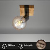 BRILONER 2900-011 - zidno spot svetlo wood basic 1xE27/25W/230V | Eponuda.com