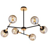 Mitea Lighting Luster crni 6xE27 Max.60W/220V M11081-6 | Eponuda.com