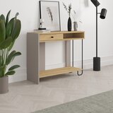 Marckeric Pomoćni stol s pločom stola u dekoru hrasta 35x100 cm Saturne – | shoptok.hr