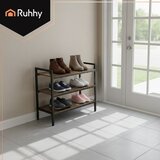Ruhhy 27038 stalak za cipele 79 cm – metalna polica za obuću s 3 razine | shoptok.hr