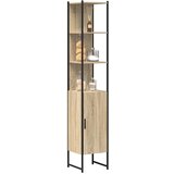  Kupaonski ormar Sonoma 33 x 33 x 185,5 cm Konstruirano drvo | shoptok.hr