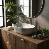 REA Bath Nadgradni umivaonik REA Amelia Ruststone 48 | shoptok.hr