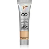 IT Cosmetics Your Skin But Better CC+ Mini prekrivni tekoči puder SPF 50+ odtenek Medium 12 ml