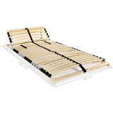  Letveno posteljno dno 2 kosa z 28 letvicami 7 con 80x200 cm, (20792525) | Shoptok.si
