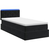  od pjene s madracem i LED-om Crna 80 x 200 cm Baršun | shoptok.hr