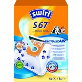 SWIRL Melitta SDA vrečka za prah za Siemens/Bosch S 67 Anti-Odor VE4, (21275920) | Shoptok.si