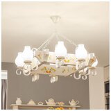  Brilagi - Luster na lancu QUEEN 8xE14/40W/230V bukva/krem | Eponuda.com