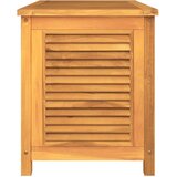  Vrtna kutija za pohranu s vrećom 90x50x58 cm masivna tikovina | shoptok.hr