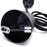 Aigostar Napajajući kabl 1xE27/60W/250V crni Slike