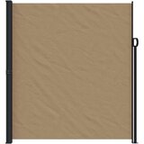  Bočna tenda na uvlačenje smeđesiva 220 x 600 cm | shoptok.hr