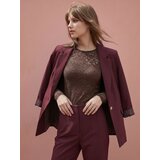 Sinsay Čipkasta bluza s dugim rukavima | shoptok.hr