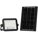  LED prigušiva solarni reflektor LED/50W/3,2V IP65 3800 mAh crni + daljinski upravljač | Eponuda.com