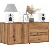 vidaXL TV omarica artisan hrast 80x34x35,5cm inženirski les Cene