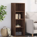 vidaXL Visoka omara rjavi hrast 40x41x124 cm inženirski les | Shoptok.si