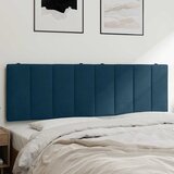  Jastuk za uzglavlje Hanko plavi 160 cm baršunasti | shoptok.hr