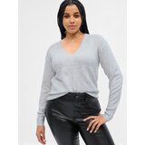 GAP Knitted sweater with V-neck - Women | Shoptok.si