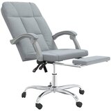  Uredski naslonjač od tkanine svjetlosivi | shoptok.hr