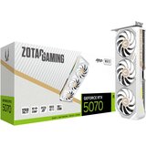 Zotac Grafična kartica nVidia RTX5070 AMP bela - 12GB GDDR7 (ZT-B50700FQ-10P), (22147964) | Shoptok.si