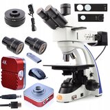 Rosfix Set Eris Pro MMEP-T-T&R Mikroskop Metalurški Trinokularni – Trans/Ref 30° Glava | Koehler 5W LED, 0,5x C-Mount, Kamera KHMP-4K-60FPS 16MP, (5000356651) u