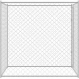  Kavez za pse Srebrno 200 x 200 x 200 cm Cinkani čelik | shoptok.hr