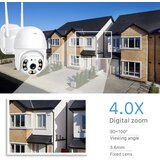 Ptz wifi smart ip kamera rotirajuća