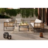 Ambia Garden LOUNGE ZOFA akacija v celoti masivno jeklo | Shoptok.si
