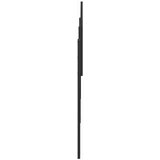 vidaXL Vzglavje z vzglavjem Črna Orehovina 180 cm Konstruiran les | Shoptok.si