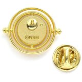 HARRY POTTER bedž Time Turner, zlatni ton | shoptok.hr