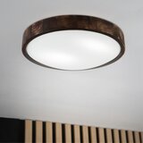  plafonsko světlo oak smoky slim 2xE27/15W/230V, prečnik 37 cm, hrast/tamno braon | Eponuda.com