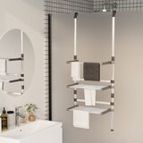 vidaXL 3-nadstropno viseče stojalo za sušenje perila aluminij Cene
