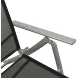  3-dijelna vrtna garnitura od tekstilena i aluminija srebrna | Eponuda.com
