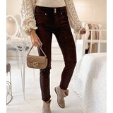 Gemre Deschênes brown fabric trousers | Shoptok.si