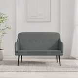 vidaXL Klupa tamnosiva 110 x76 x 80 cm od tkanine | shoptok.hr
