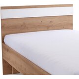Modern Living Postelja Box, Bela, Barva Hrasta, 90x200 | Shoptok.si