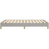  Okvir za krevet bez madraca svjetlosivi 120x190 cm od tkanine | Eponuda.com