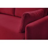 Bobochic Paris Bordo rdeča raztegljiva sedežna garnitura 211 cm Marcel – | Shoptok.si