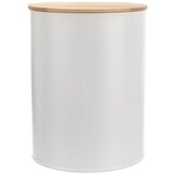 Orion Bela kovinska posoda za hrano z bambusovim pokrovom WHITELINE 2,3 l, (5000037008) | Shoptok.si