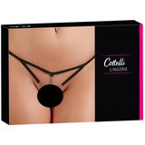 Cottelli - Minimalno žensko spodnje perilo s kamni (črno) - M/L | Shoptok.si