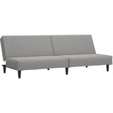 Maison Chic kavč - Sofa - Kanape dvosed z ležiščem svetlo siv žamet, (21726804) Cene