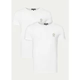 Versace Set dveh majic AU10193 1A10011 Bela Slim Fit