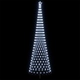  LED božićno drvce 500 cm 550 LED lampica Hladno bijela Željezo | shoptok.hr