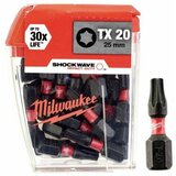Milwaukee bit set TX20 x 25mm 1/4” 25 kom Cene