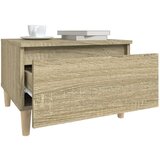  Bočni stolići 2 kom boja hrasta 50x46x35 cm konstruirano drvo | shoptok.hr