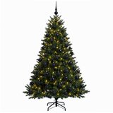  Umjetno božićno drvce s kuglicom 240 cm 300 LED lampica Slike