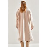 Bianco Lucci Women's Long Boucle Cachet Coat 8087 | shoptok.hr